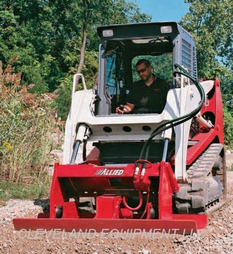 cleveland equipment skid steer attachments|skid steer compaction attachment.